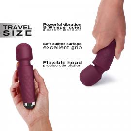 Мінівібромасажер Dorcel Wand Mini Wanderful Plum - 4