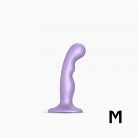 Насадка для страпона Strap-On-Me Dildo Plug P&G Lilas Metallic M - 3
