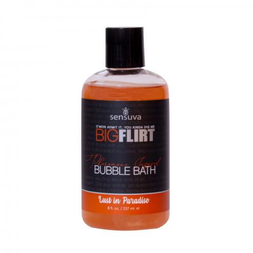 Піна для ванни Sensuva - Big Flirt Pheromone Bubble Bath - Lust in Paradise (237 мл)