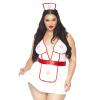 Костюм медсестры Leg Avenue Nightshift Nurse XL/XXL, платье, трусики, шапочка