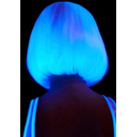 Перука, що світиться в темряві Leg Avenue Pearl short natural bob wig White - 2