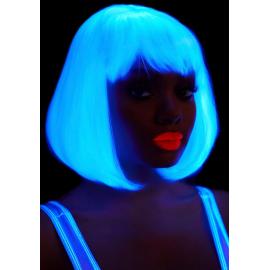 Перука, що світиться в темряві Leg Avenue Pearl short natural bob wig White - 4