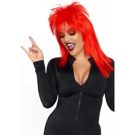 Парик рок-звезды Leg Avenue Unisex rockstar wig Red, унисекс, 53 см - 1