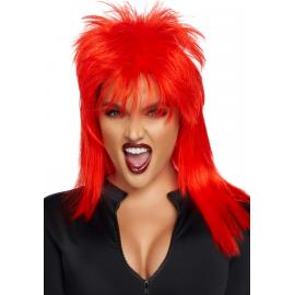 Парик рок-звезды Leg Avenue Unisex rockstar wig Red, унисекс, 53 см - 2