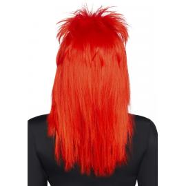 Парик рок-звезды Leg Avenue Unisex rockstar wig Red, унисекс, 53 см - 3