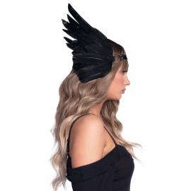 Повязка на голову Leg Avenue Feather headband Black - 3