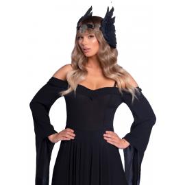Повязка на голову Leg Avenue Feather headband Black - 4