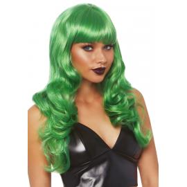 Хвиляста перука Leg Avenue Misfit Long Wavy Wig Green, довгий, реалістичний вигляд, 61 см - 1