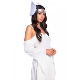 Повязка на голову Leg Avenue Feather headband White - 3