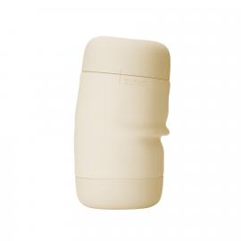 Мастурбатор TENGA PUFFY LATTE BROWN, ультрамягкий материал, многоразовый, сквозной - 4