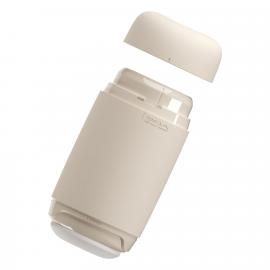 Мастурбатор TENGA PUFFY LATTE BROWN, ультрамягкий материал, многоразовый, сквозной - 2