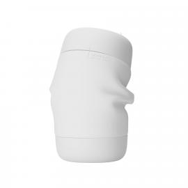 Мастурбатор TENGA PUFFY SUGAR WHITE, ультрамягкий материал, многоразовый, сквозной - 4