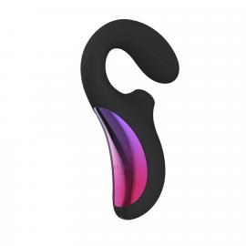Кліторально-вагінальний звуковий стимулятор LELO Enigma Black - 1