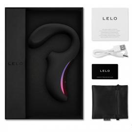 Кліторально-вагінальний звуковий стимулятор LELO Enigma Black - 6