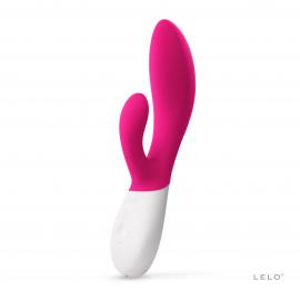 Вибратор-кролик LELO Ina Wave 2 Cerise - 1