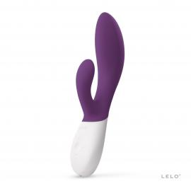 Вибратор-кролик LELO Ina Wave 2 Plum - 1