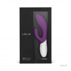 Вибратор-кролик LELO Ina Wave 2 Plum - 2
