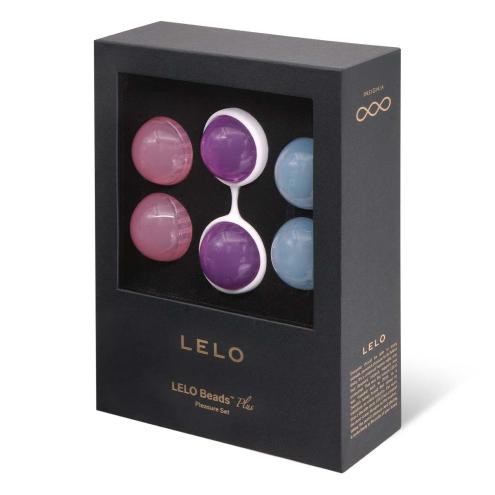 Набор вагинальных шариков LELO Beads Plus, диаметр 3,5 см, изменяемая нагрузка