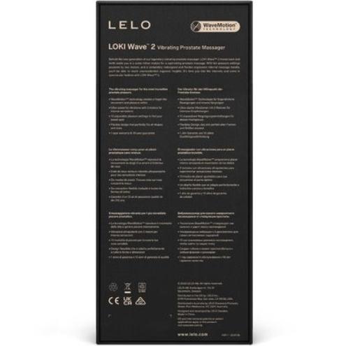 Масажер простати LELO Loki Wave Obsidian Black