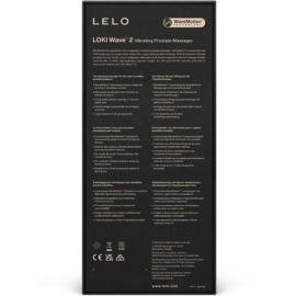 Массажер простаты LELO Loki Wave 2 Black - 5