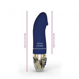 Вібратор Mystim Real Deal Neil Blue - 5