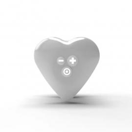 Вібратор для клітора Mystim Heart's Desire White - 4