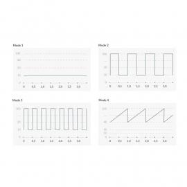 Вібратор-кролик із електростимуляцією Mystim Hop Hop Bob Black Edition - 9