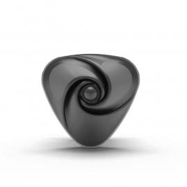 Вібратор для клітора з електростимуляцією Mystim Heart's Desire Black Edition - 6
