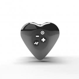 Вібратор для клітора з електростимуляцією Mystim Heart's Desire Black Edition - 2