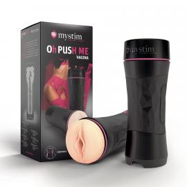 Мастурбатор-вагина Mystim O(h) PUSH ME Vagina - 2