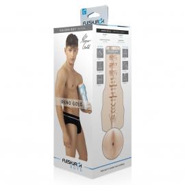 Мастурбатор-попка Fleshjack Boys: Reno Gold Golden Boy - 5