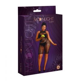 Сукня-бодістокінг Moonlight Plus Model 06 XL-XXXL, чорна - 6