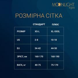 Сукня-бодістокінг Moonlight Plus Model 08 XL-XXXL, червона - 3