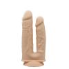Подвійний фалоімітатор із вібрацією SilexD Double Gusto Vibro Flesh (Model 1)