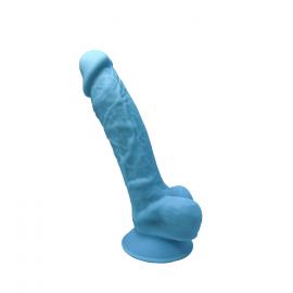 Реалистичный фаллоимитатор SilexD Johnny Blue (MODEL 1 size 7in) - 1