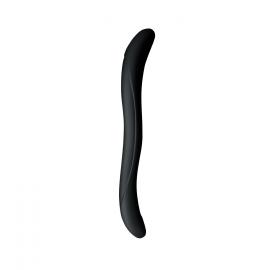 Подвійний фалоімітатор Wooomy Twoooney Semirealistic Double Dong Black - 1