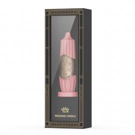 Низкотемпературная роскошная свеча Zalo Massage Candle Pink - 2