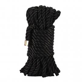 Розкішна мотузка для Шибарі Zalo Bondage Rope Black - 1