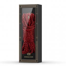 Розкішна мотузка для Шибарі Zalo Bondage Rope Red - 2