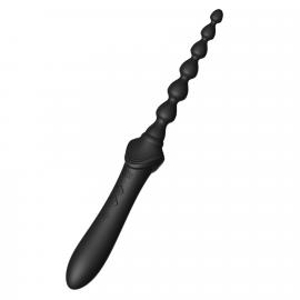 Мультифункціональний вібратор Zalo - Bess 2 Obsidian Black - 9