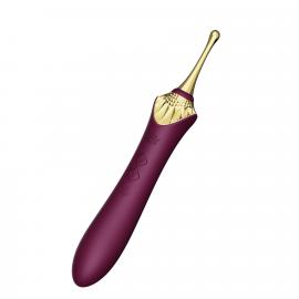 Мультифункціональний вібратор Zalo - Bess 2 Velvet Purple - 5