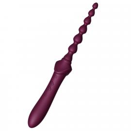 Мультифункціональний вібратор Zalo - Bess 2 Velvet Purple - 6