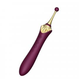 Мультифункціональний вібратор Zalo - Bess 2 Velvet Purple - 8