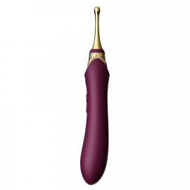 Мультифункціональний вібратор Zalo - Bess 2 Velvet Purple - 9