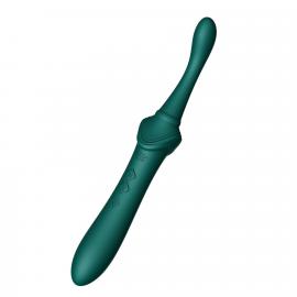 Мультифункціональний вібратор Zalo - Bess 2 Turquoise Green - 2