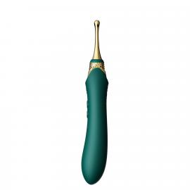 Мультифункціональний вібратор Zalo - Bess 2 Turquoise Green - 5