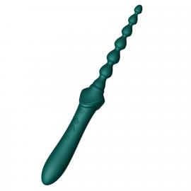 Мультифункціональний вібратор Zalo - Bess 2 Turquoise Green - 6