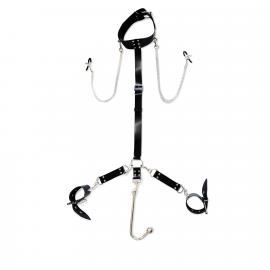 Бондажный набор с металлическим анальным крюком №1 Art of Sex Beatrice Bondage set with anal hook №1 - 1