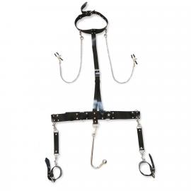 Бондажный набор с металлическим анальным крюком №1 Art of Sex Bridget Bondage set with anal hook №1 - 1