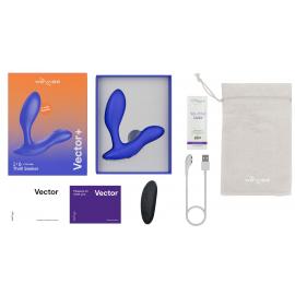 Смарт-вібромасажер простати We-Vibe Vector+ ROYAL BLUE - 3